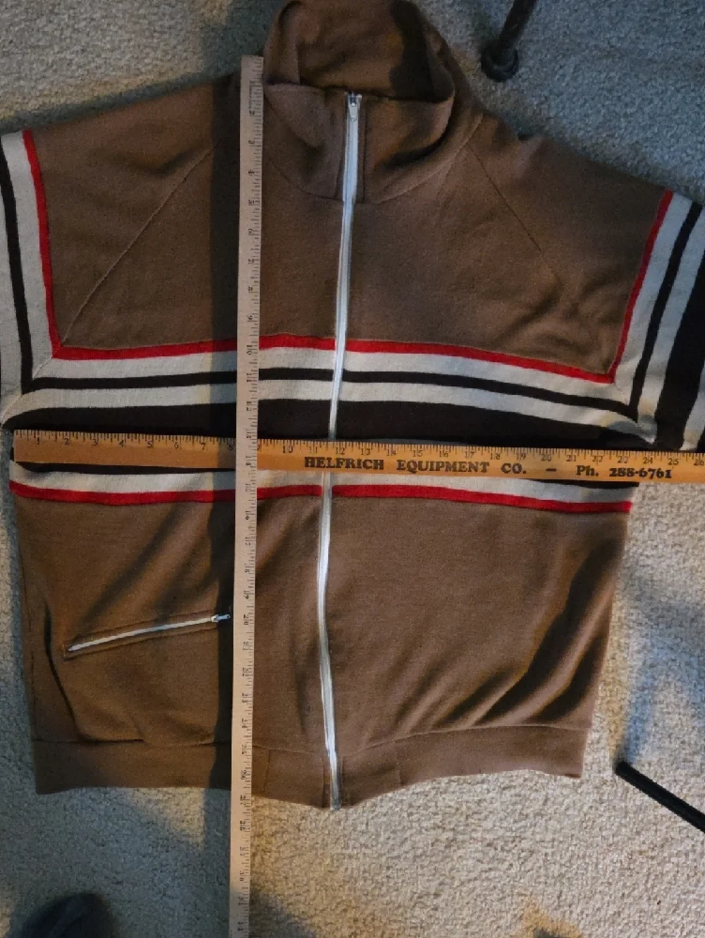 Vintage J.C.pennys Tennis Apparel Sweater With Flaws!